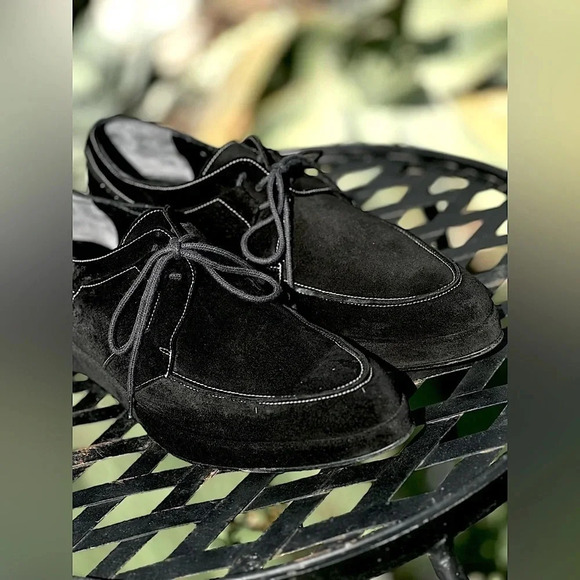 Robert Clegerie — Suede Platform Loafers - Picture 2 of 3